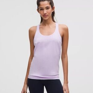 Lululemon Purple Lilac Swiftly Tech Tank Size 8